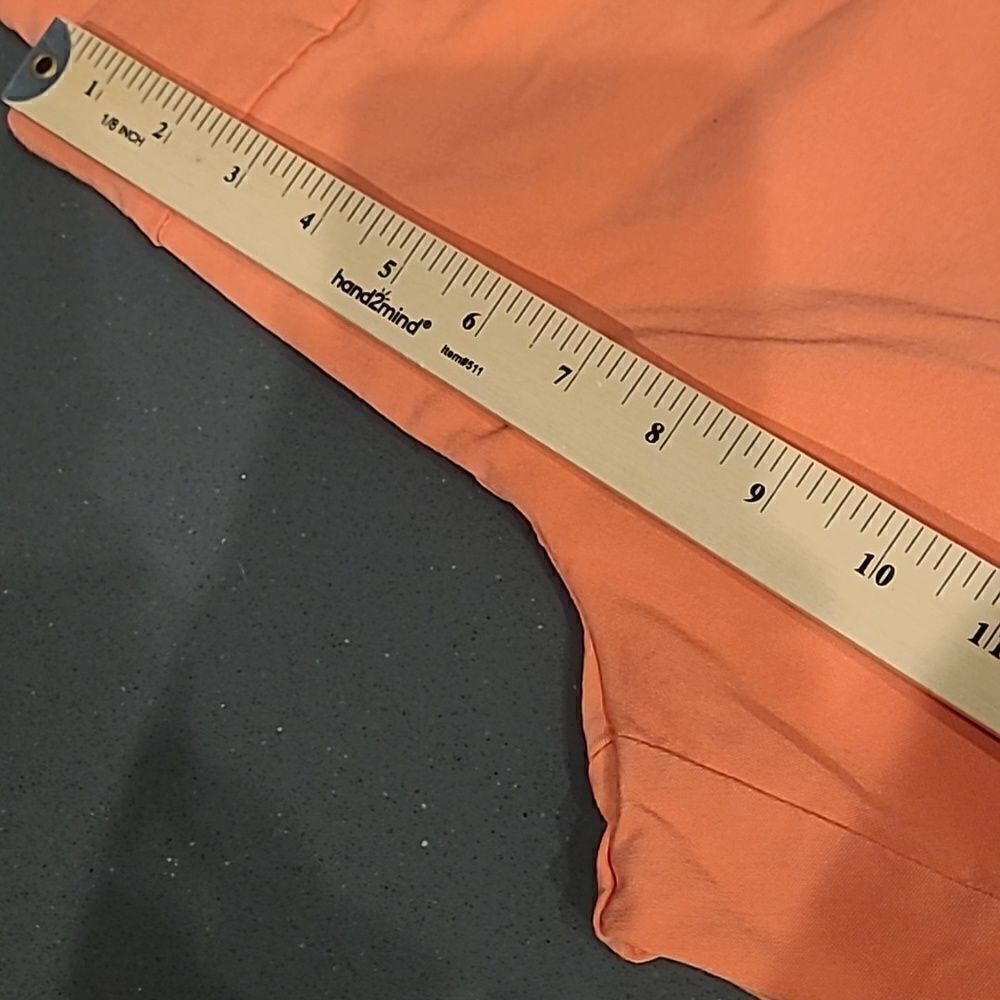 Hearts of palm petite sherbert orange Capris - Picture 2 of 7